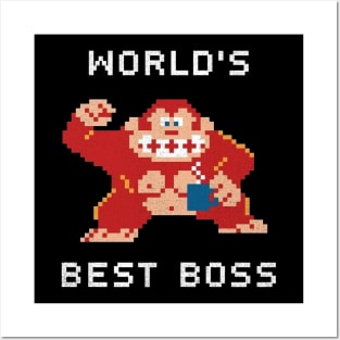 World's best boss Posters and Art